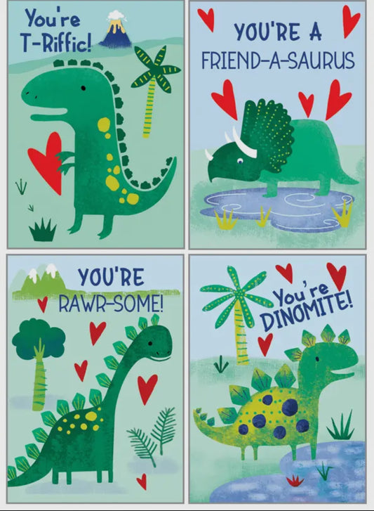 Kids Valentine Pack - Dinos
