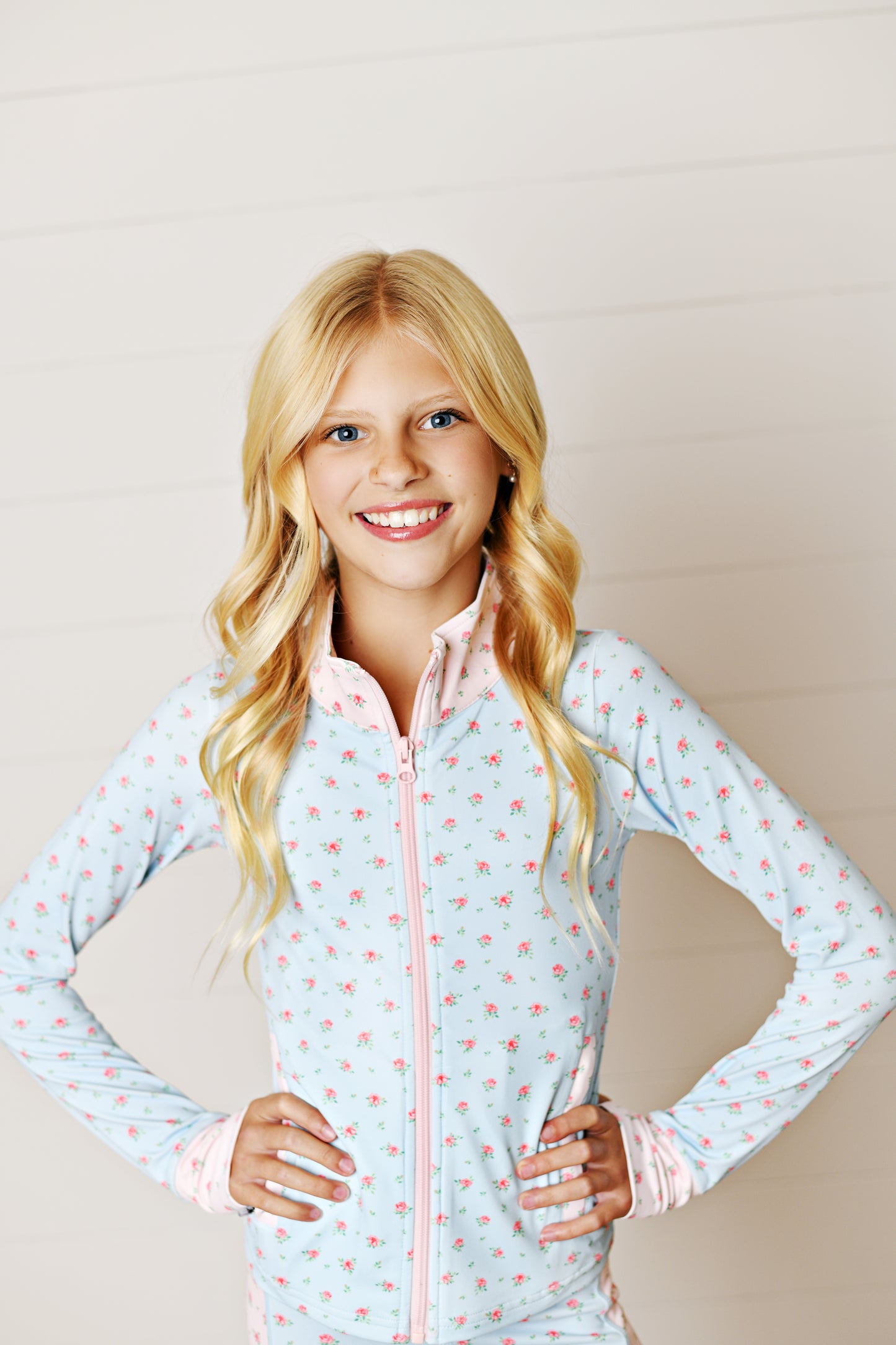 Fancy Floral Active Jacket