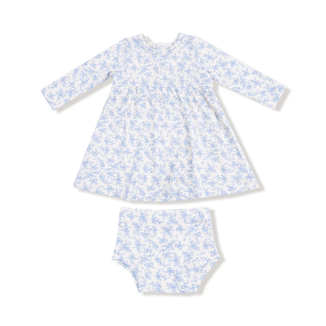 Romi Floral Simple Dress and Bloomer Set