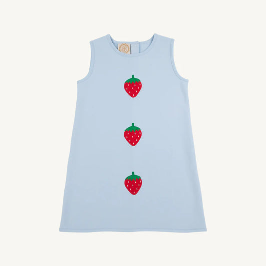Annie Apron Dress - Strawberry