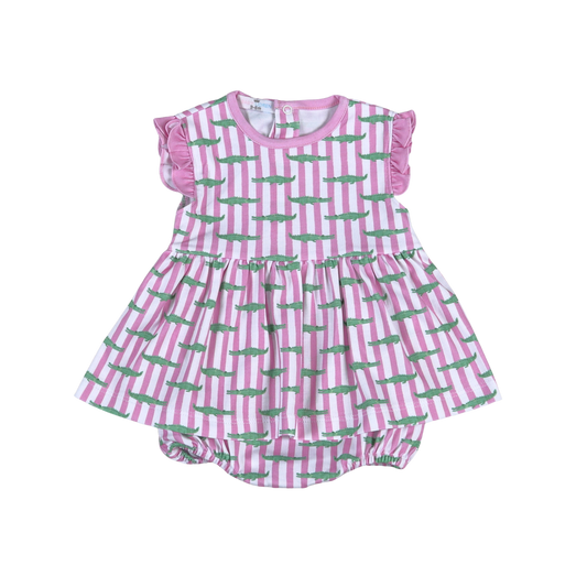 ** PRE-ORDER ** Bayou Kids Bubble Dress , 100% Pima Cotton
