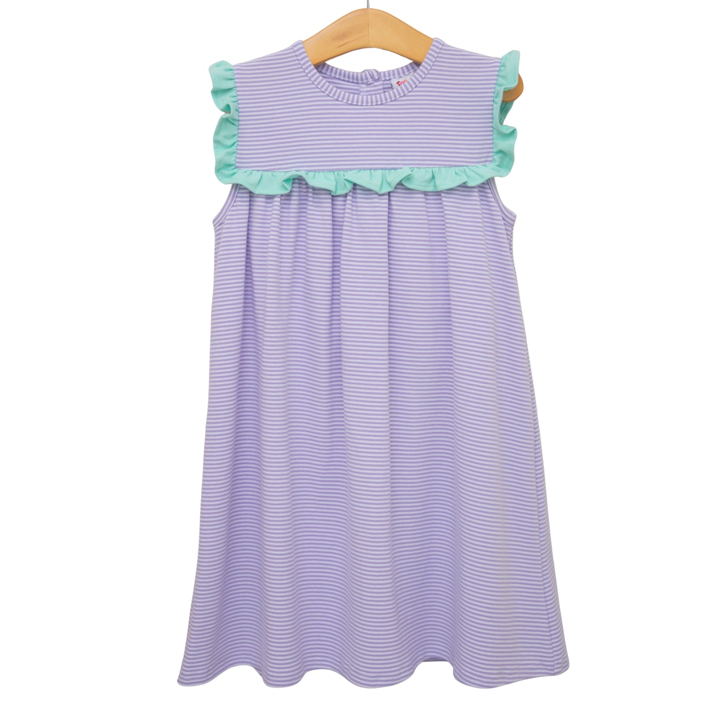 ** PRE-ORDER ** Bella Dress Lavender Stripe and Mint