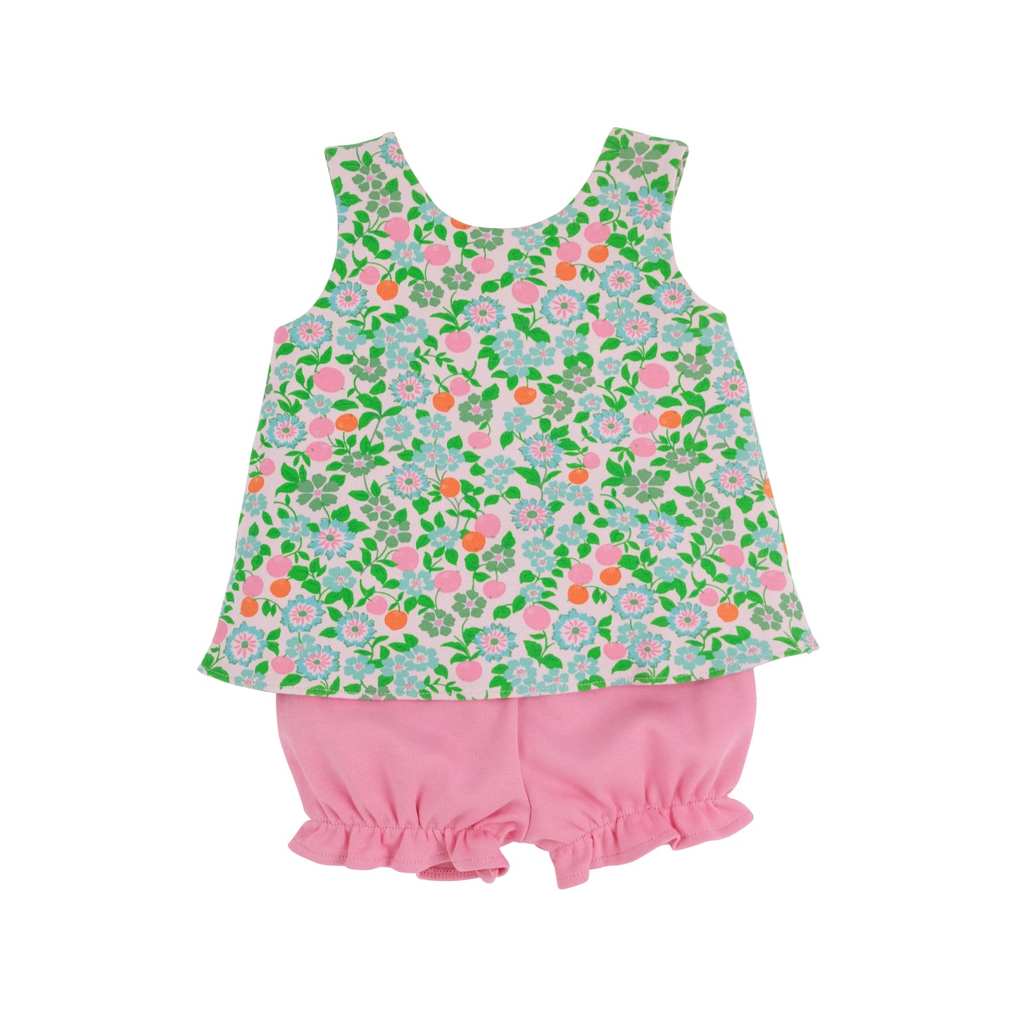 Bettye Bloomer Set -Natchez and Nectarines with Hamptons Hot Pink