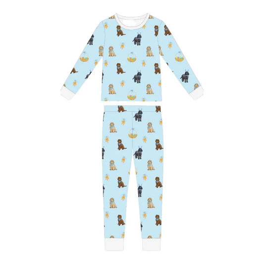 **PRE-ORDER** Blue Doodle Easter Two Piece Loungewear Set