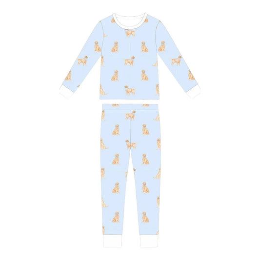 **PRE-ORDER** Blue Goldens Two Piece Loungewear Set