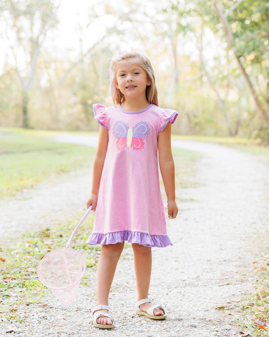 ** PRE-ORDER ** Butterfly Kisses Flutter Dress