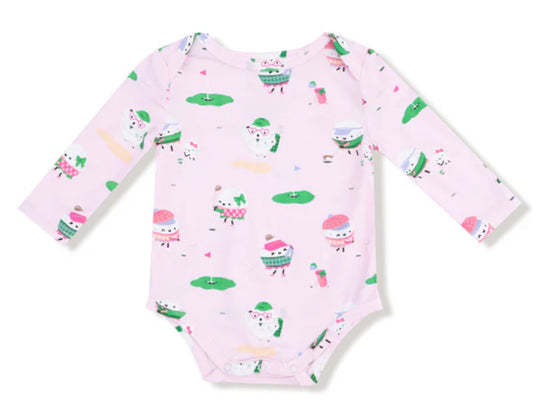 Golf Pros - Pink
Lap Shoulder Bodysuit