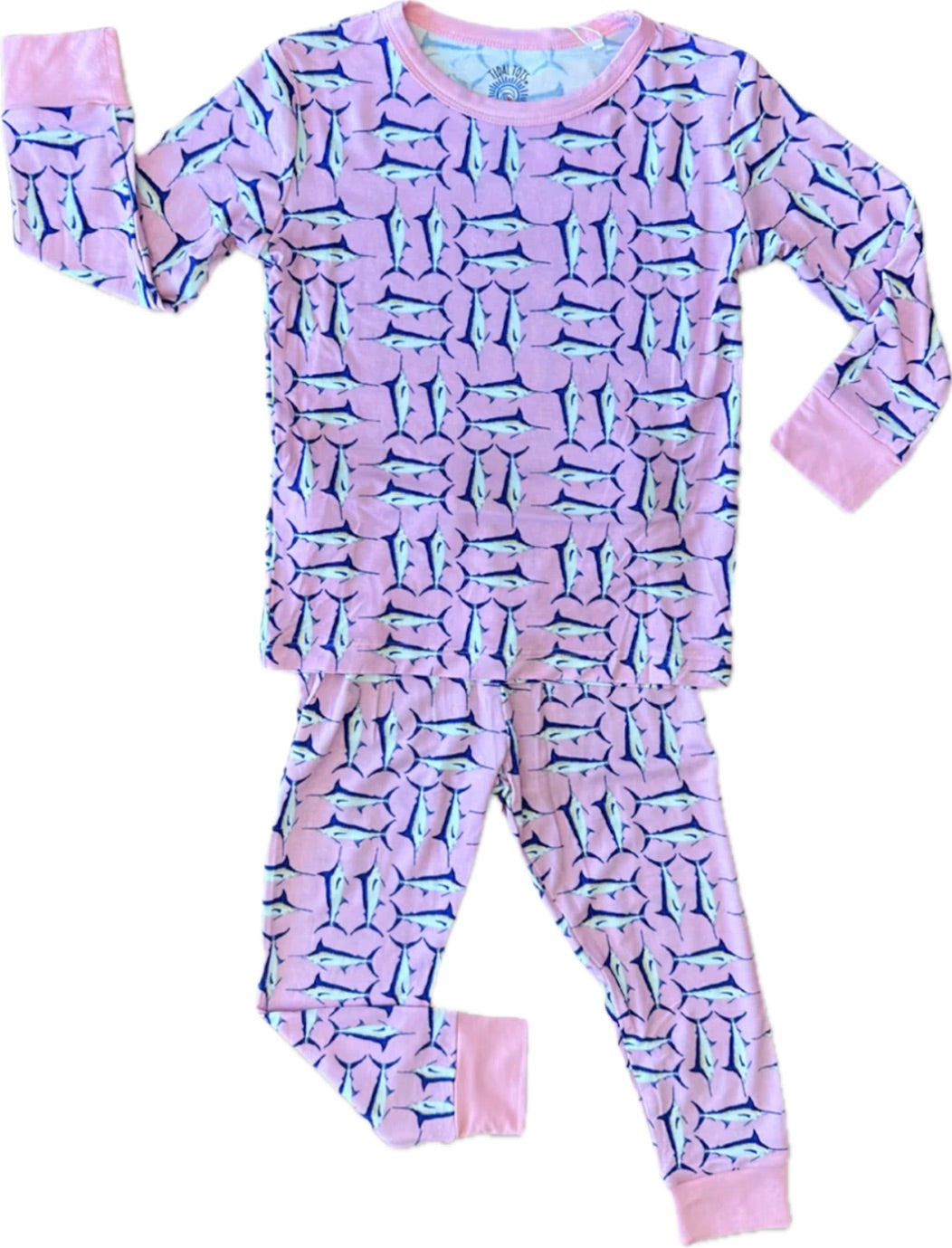 Marlin Mambo Pink Two Piece Pajama