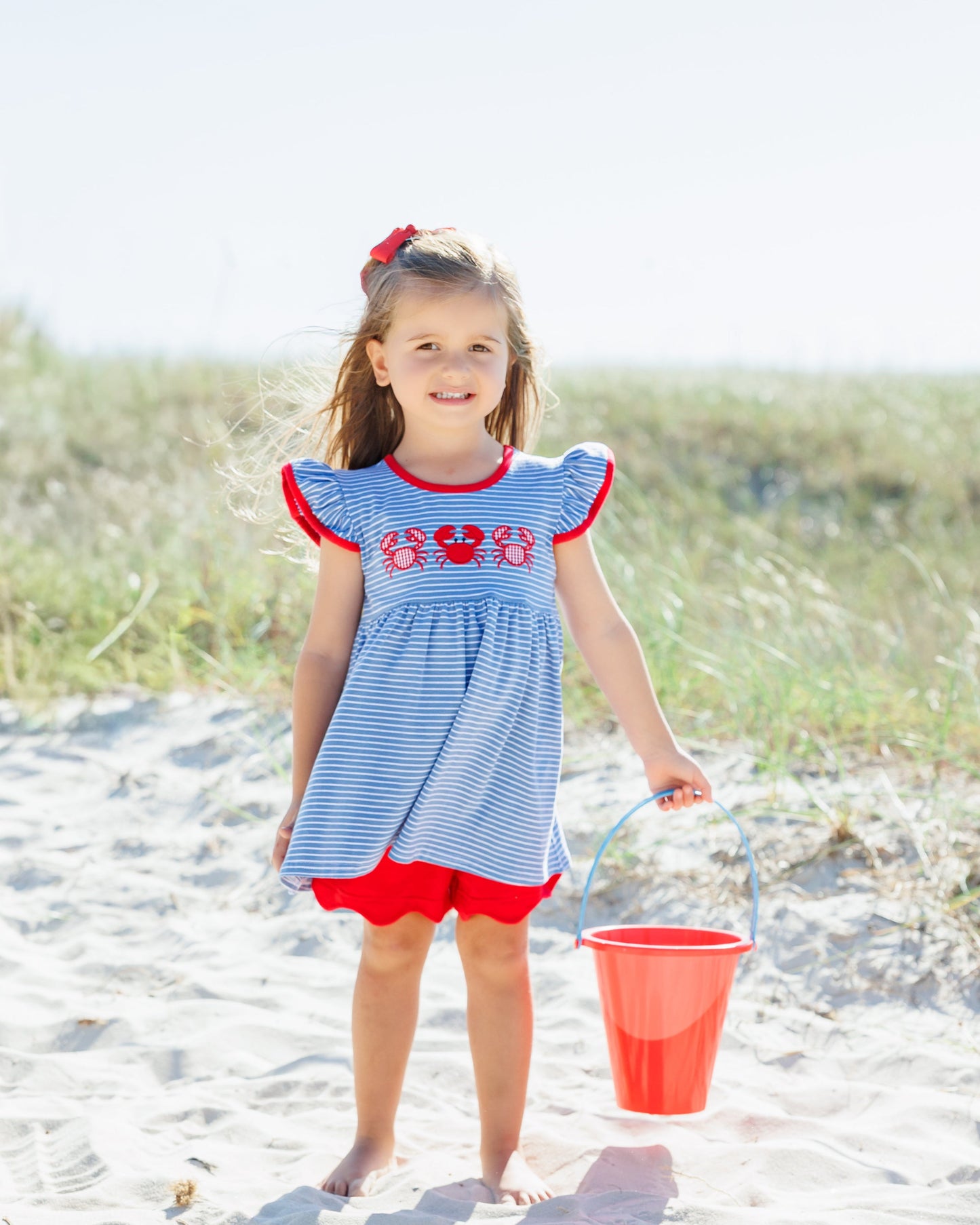 ** PRE-ORDER ** Coastal Crab Scallop Short Set