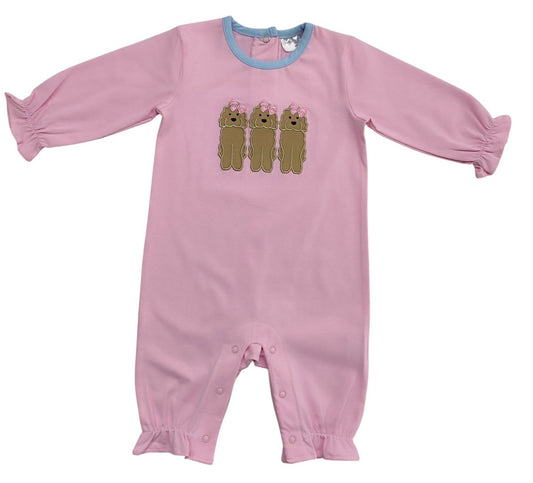 Dallas Dog Romper