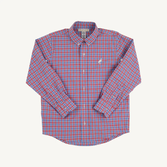 Dean`s List Dress Shirt - Lawn Party Plaid