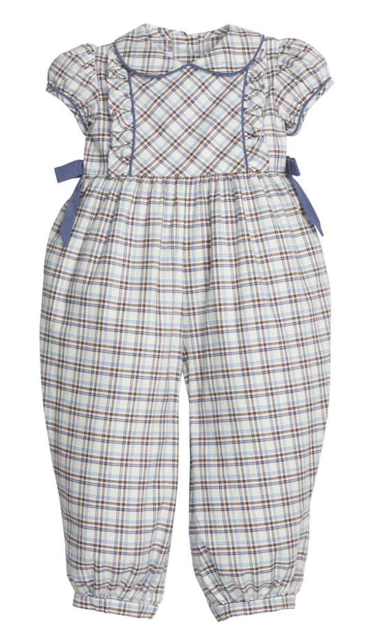 Hazel Romper - Clarkson Plaid