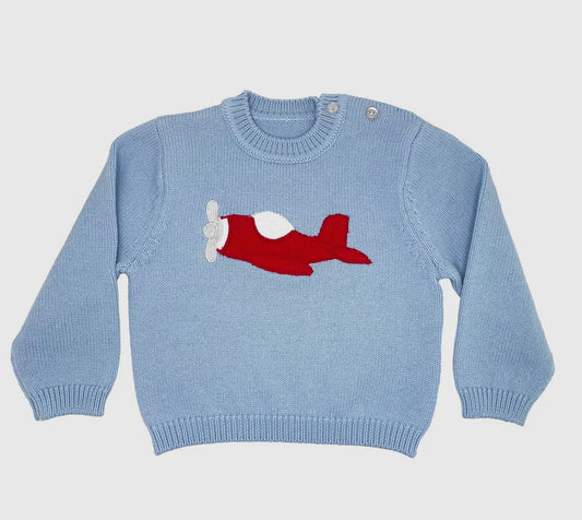 Airplane Knit Sweater