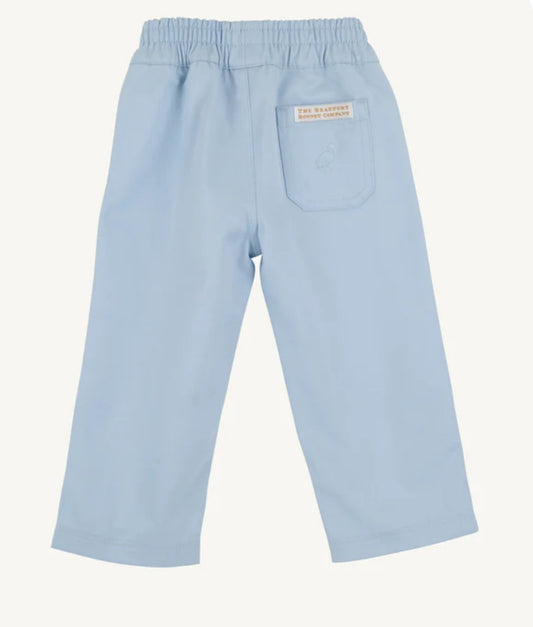 Sheffield Pants (Twill) - Buckhead Blue with Buckhead Blue Stork