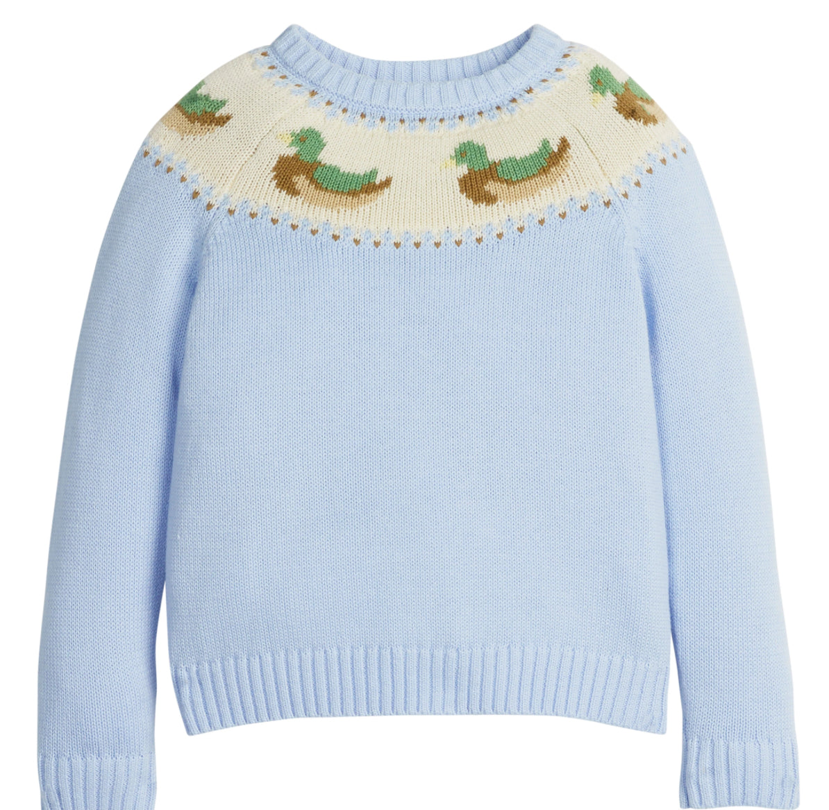 Fair Isle Sweater - Mallard