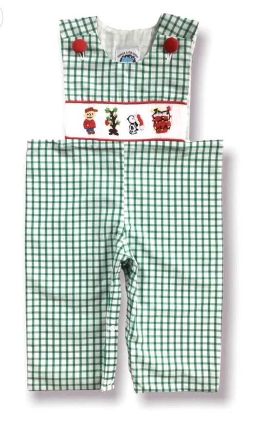 Christmas Friends Smocked Longall
