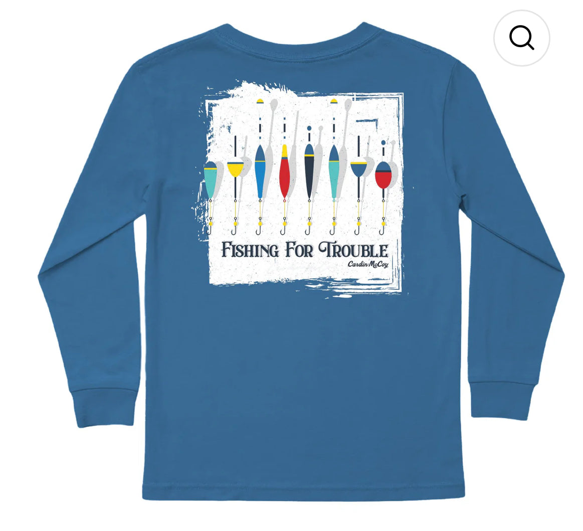Fishing For Trouble Long-Sleeve Tee