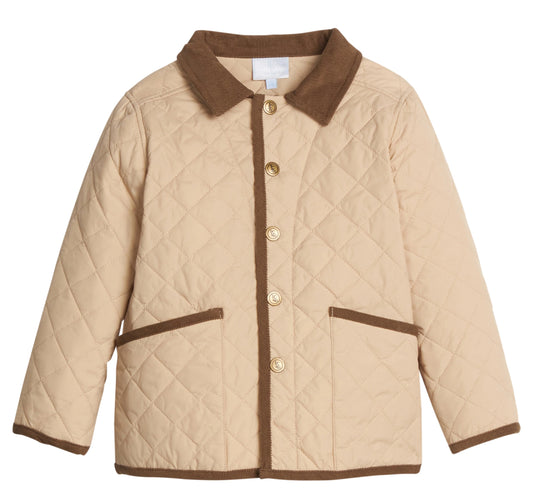 Classic Quilted Jacket - Khaki