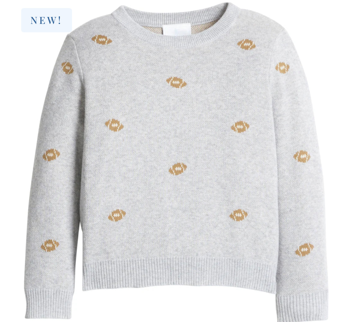 Intarsia Sweater - Multi Football