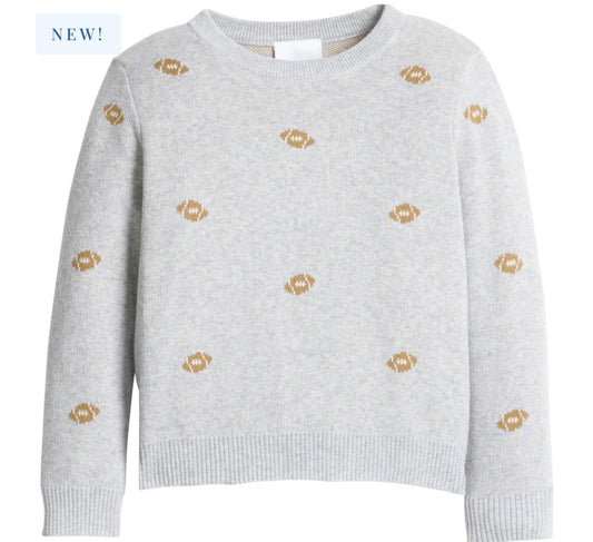 Intarsia Sweater - Multi Football