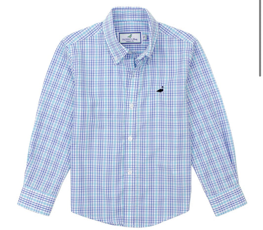 Boys Seasonal Sportshirt Deane Check