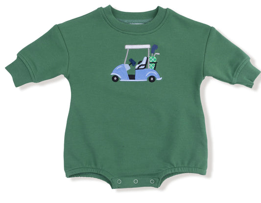 Green Golf Sweatshirt Bubble