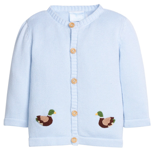 Crochet Cardigan - Mallard