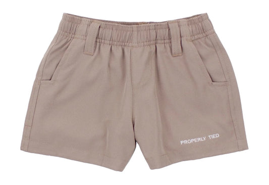 Boys Pintail Short Taupe