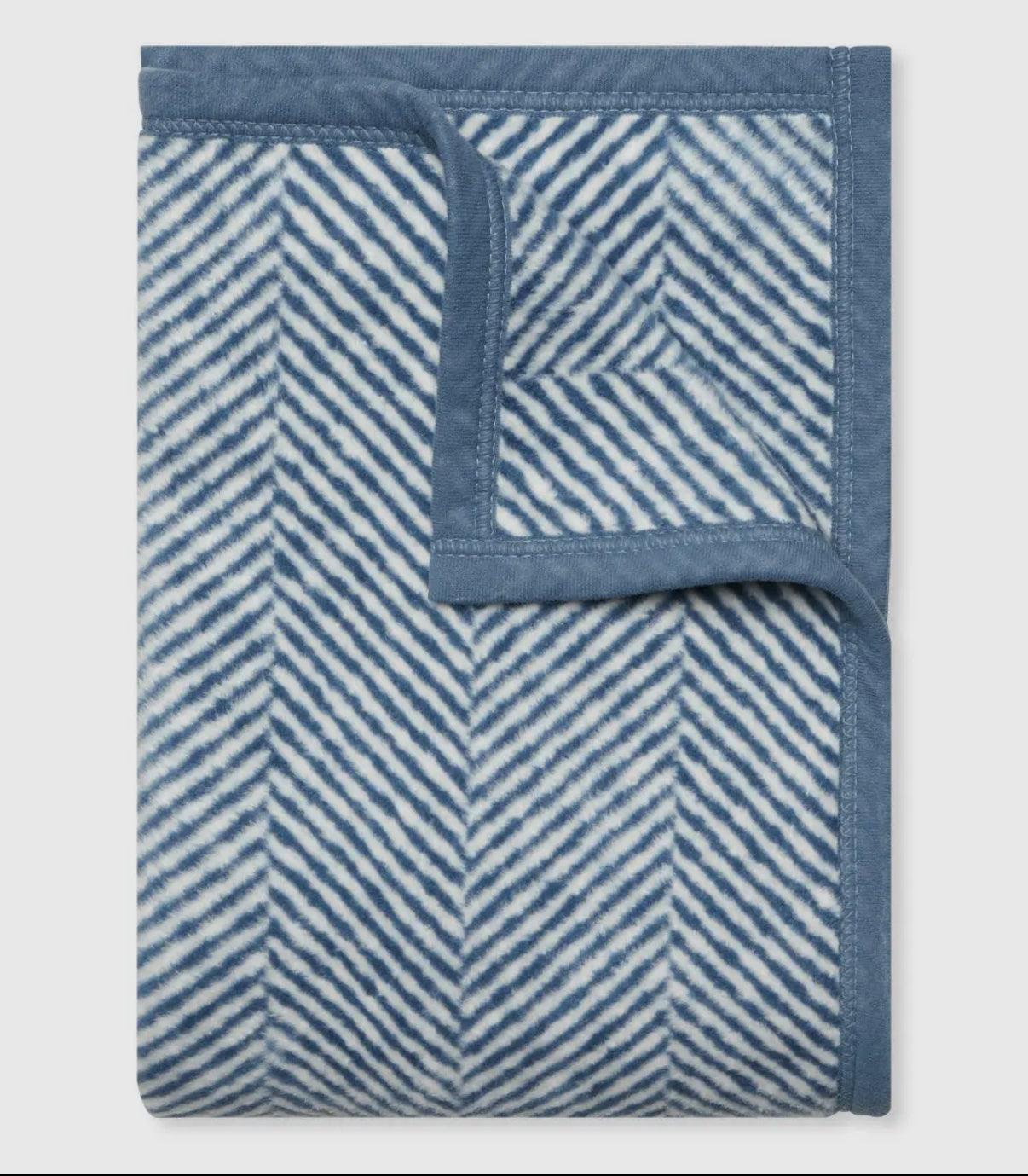 Harborview Herringbone Midi - blue
