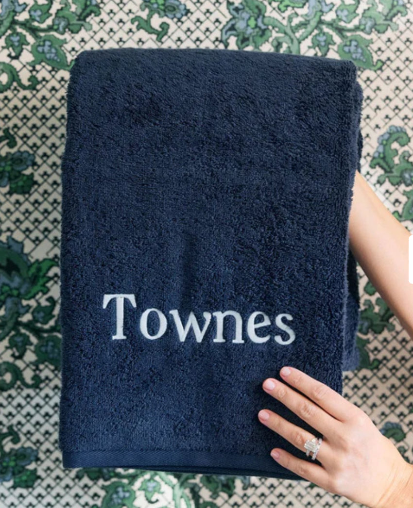 Basic Bath Sheet 39x70 - Navy