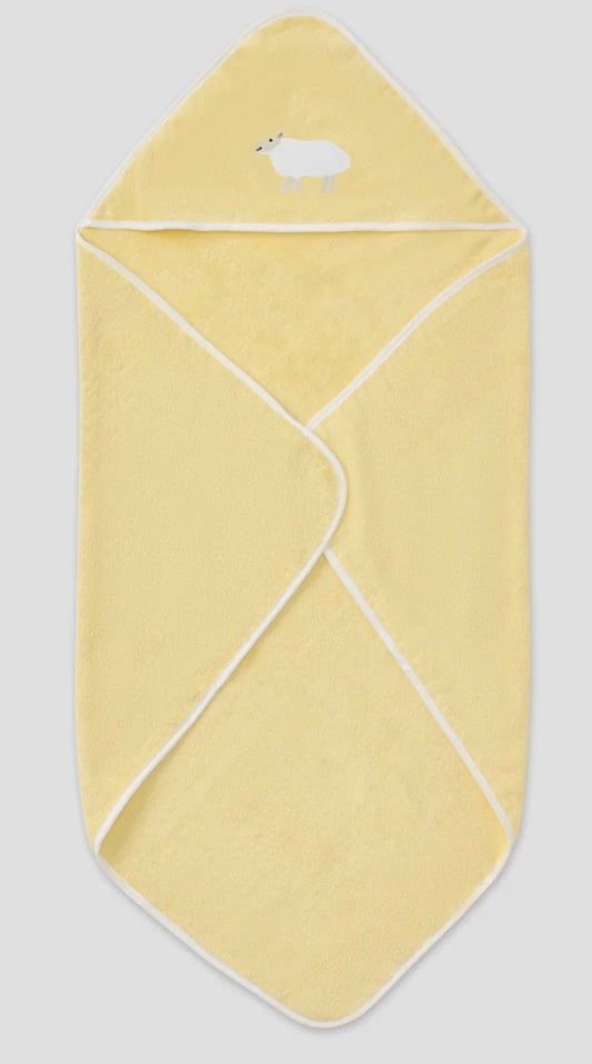 Baby Hooded Towel - Lamb