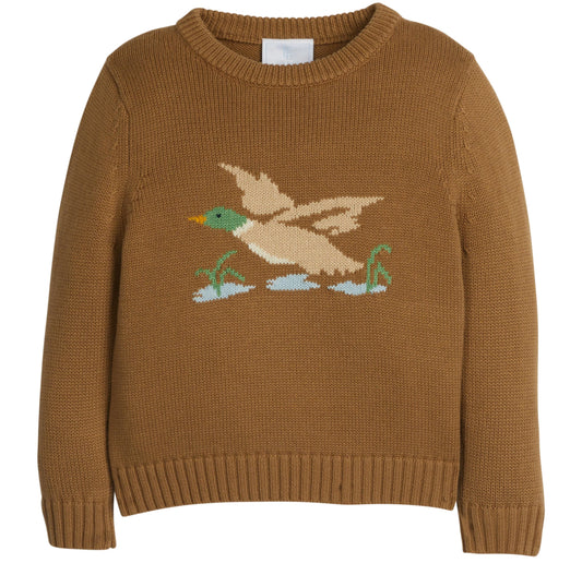 Intarsia Sweater - Flying Mallard