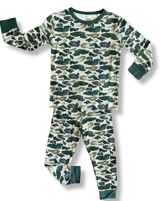 Creekside Camo Two Piece Pajama