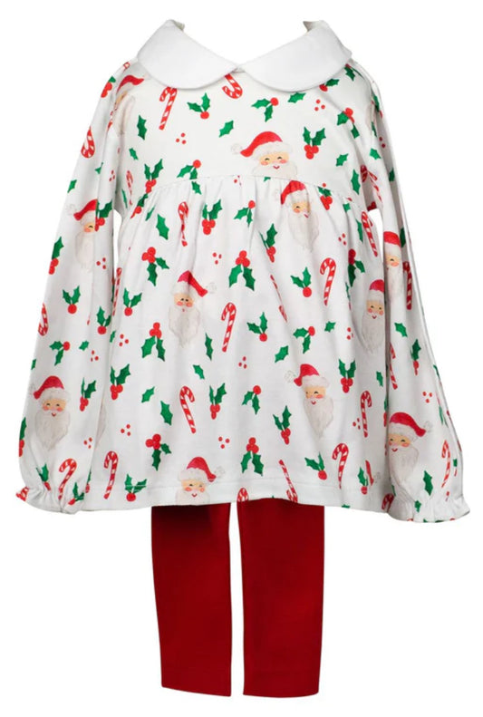 St. Nick Long Sleeve Tunic Set