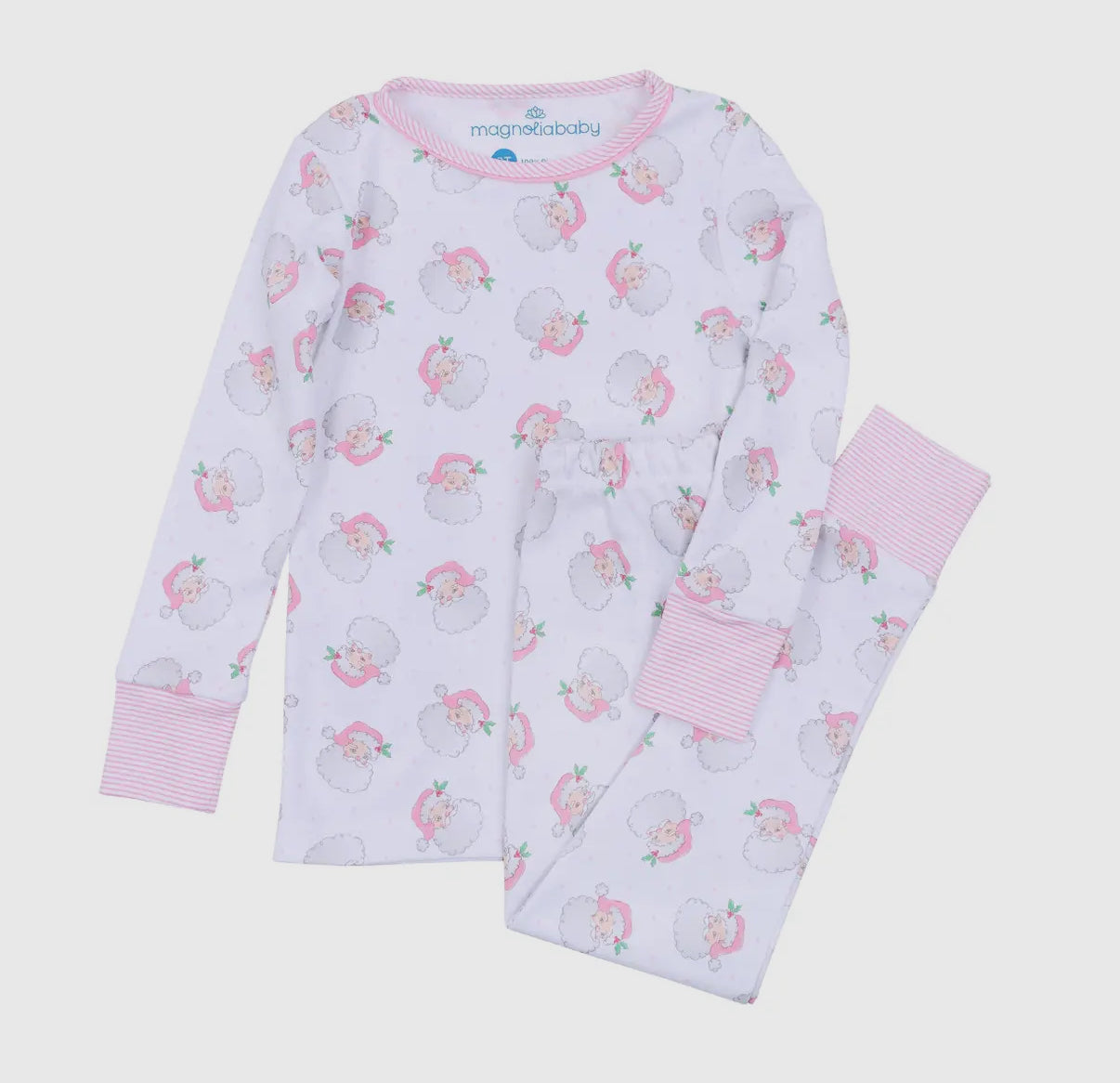 Santa Pajamas - Pink