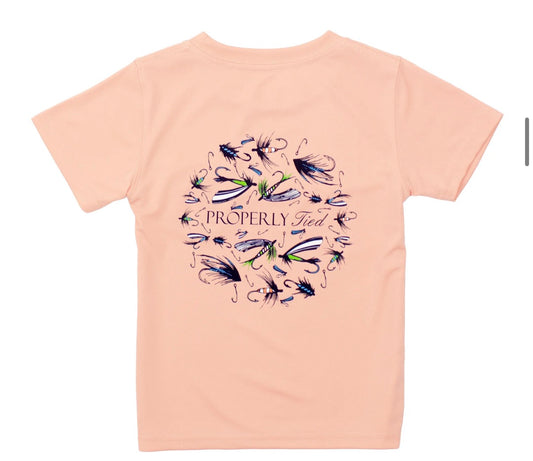 Boys Performance Tee SS Stay Fly Melon