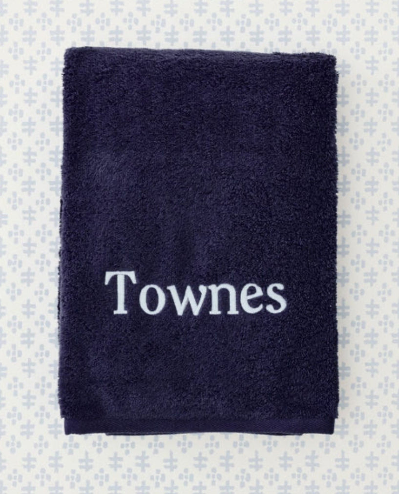 Basic Bath Towel 29x58 - Navy