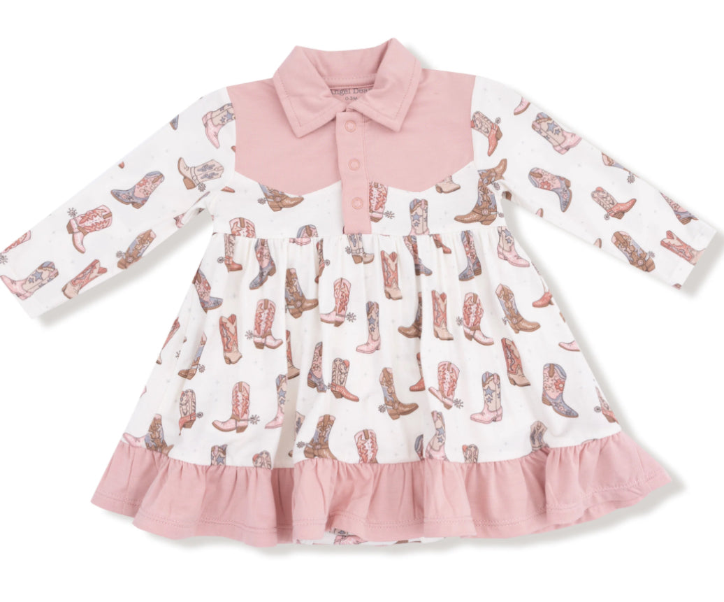 Future Cowgirl
Long Sleeve Cowgirl Bodysuit Dress
