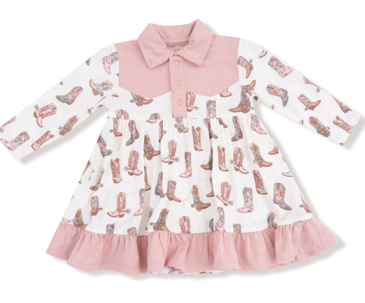 Future Cowgirl
Long Sleeve Cowgirl Bodysuit Dress