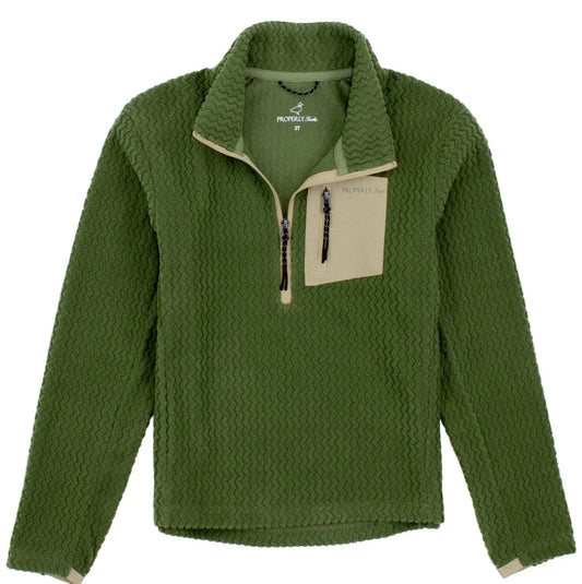Boys Yukon Pullover Olive