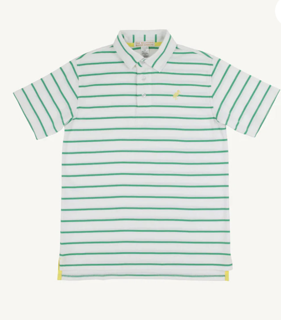 Prim & Proper Polo - Gibson Island Blue