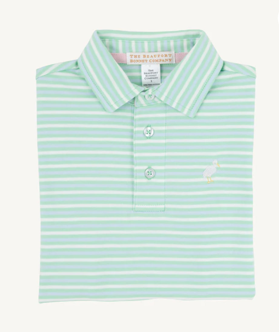 Prim & Proper Polo -Sumner County Stripe