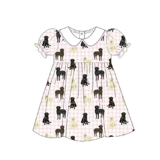 ** PRE-ORDER ** Pink Gingham Lab Dress