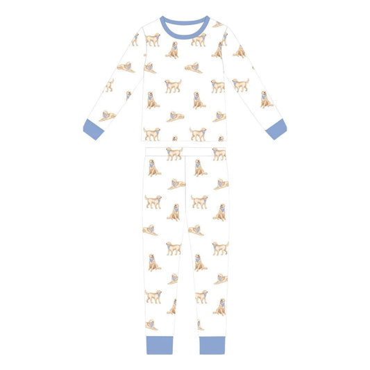 **PRE-ORDER** Blue Golden Dreams Two Piece Loungewear Set
