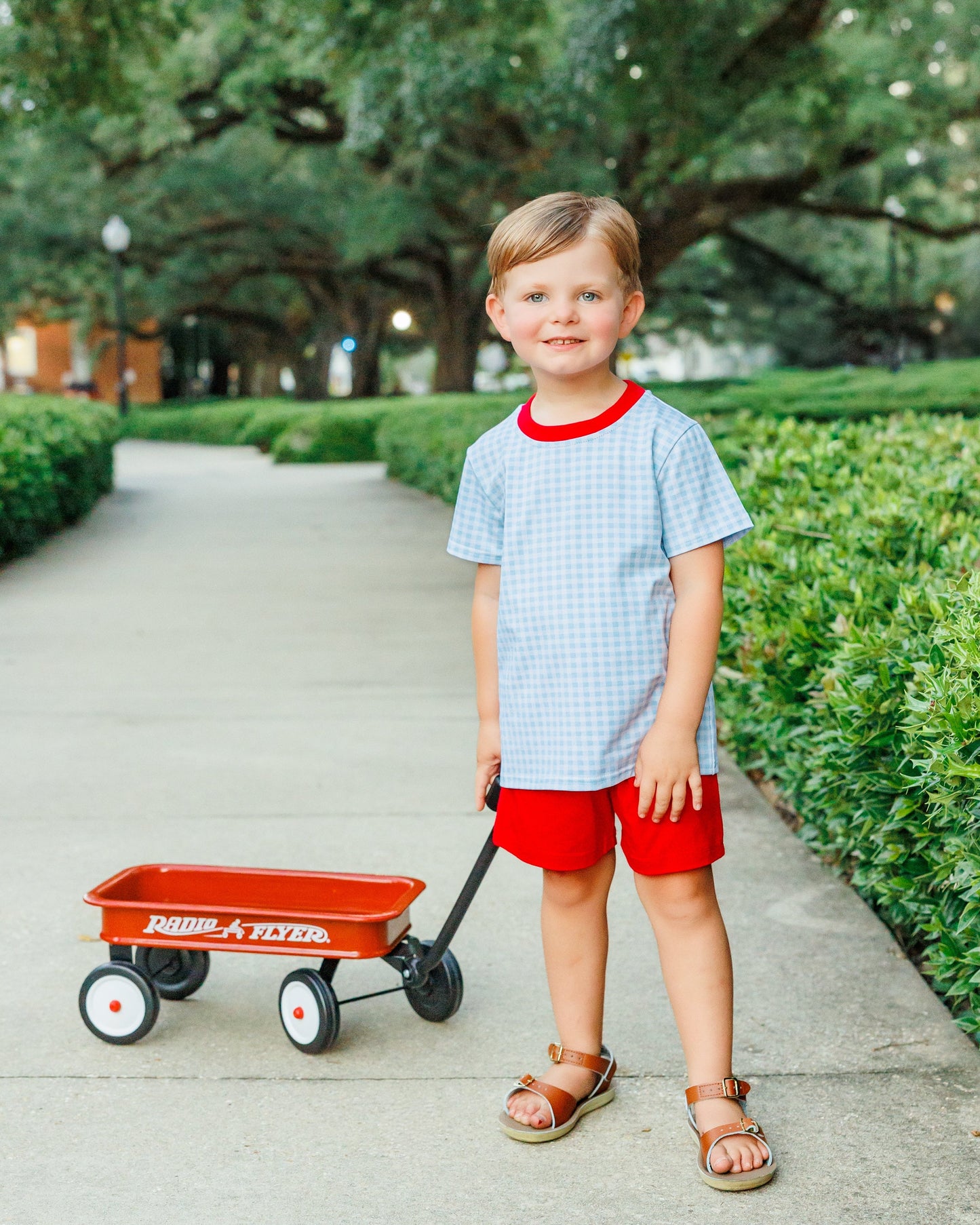 ** PRE-ORDER ** Graham Short Set- Southern Summer Gingham