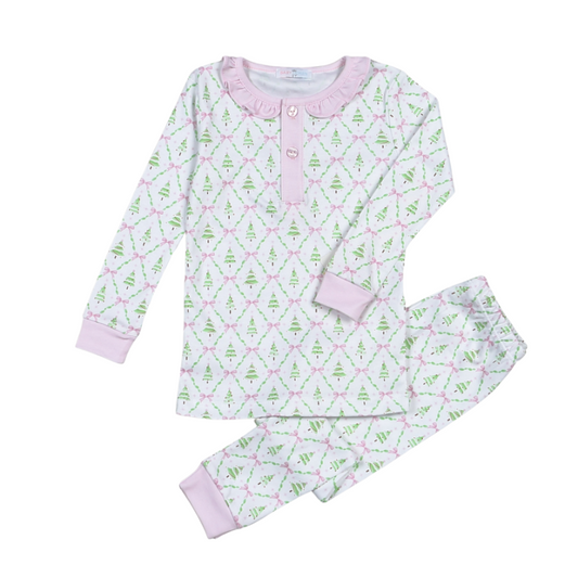 Holly Night Pima Two Pcs Loungewear