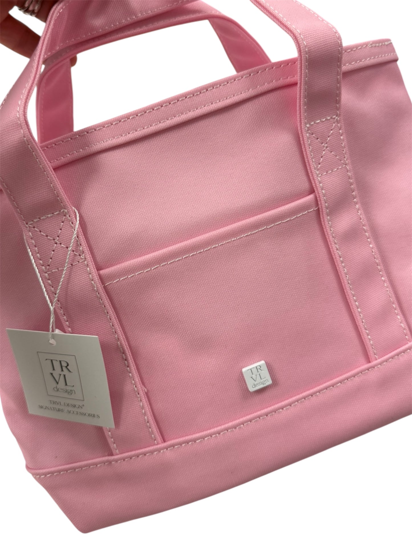 Mini Tote Pink Canvas