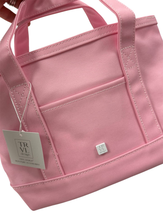 Mini Tote Pink Canvas
