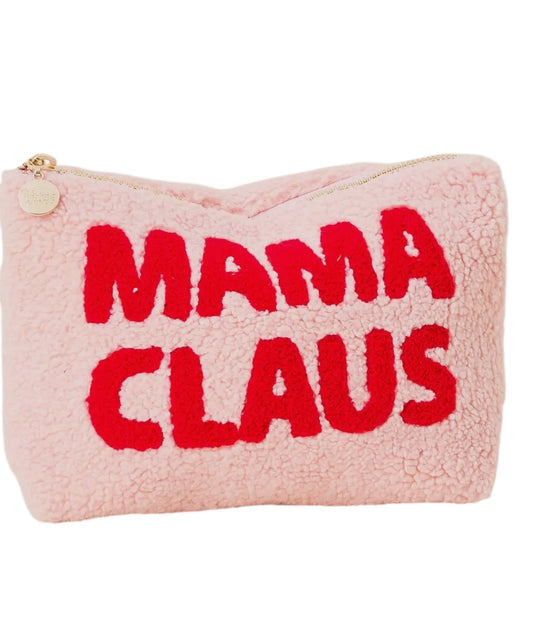 Teddy Pouch - Mama Claus