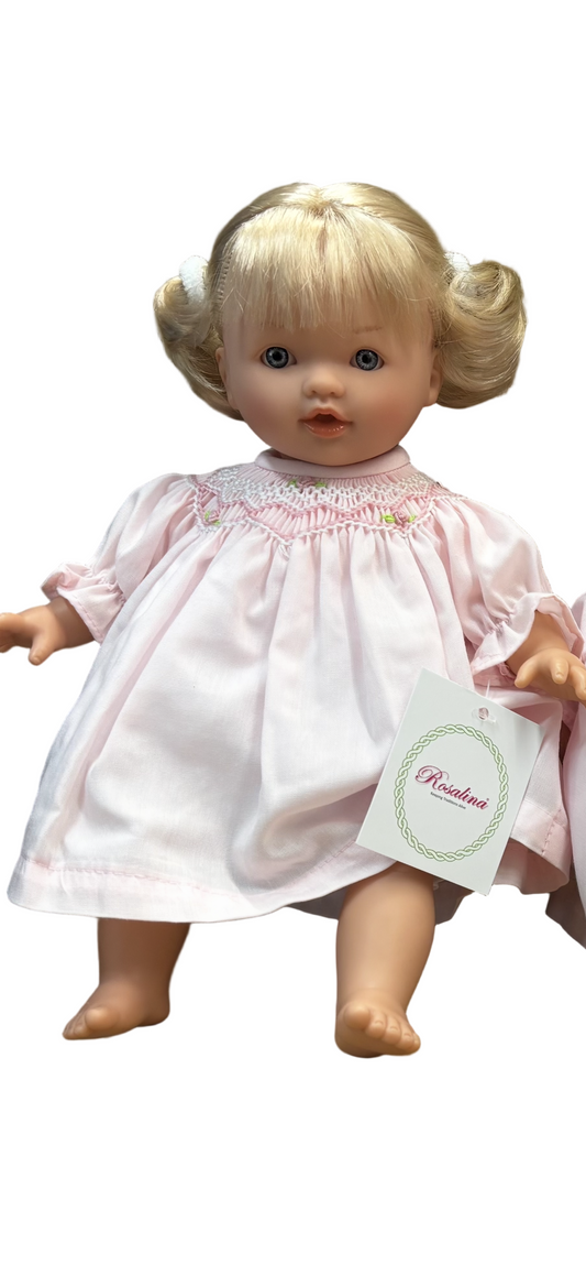 Carly Blue Eyes 10’ Doll (Pink Smocked Dress Included)